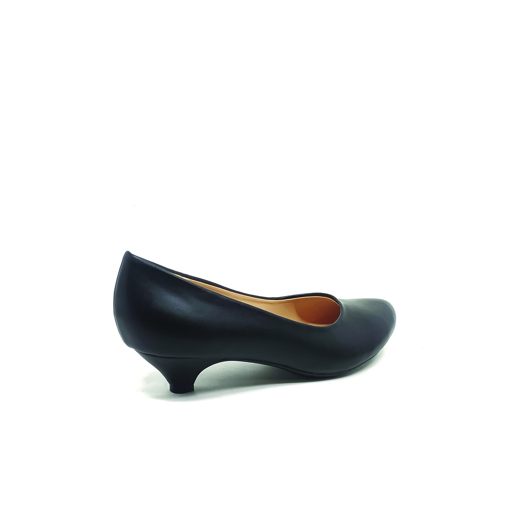 Workswell Sepatu Kerja Wanita Low Heels 3cm Kode 6808 Hitam Dove.