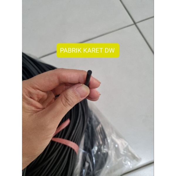 Oring cord 3.5 mm meteran karet O 3.5 mili O ring 3.5mm rubber cord - PABRIK KARET DW