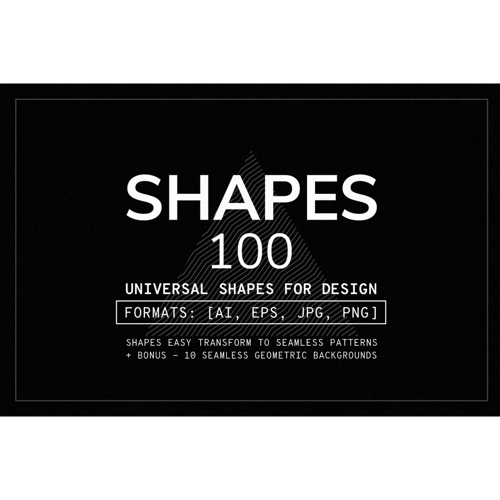 100 Geometric Shapes