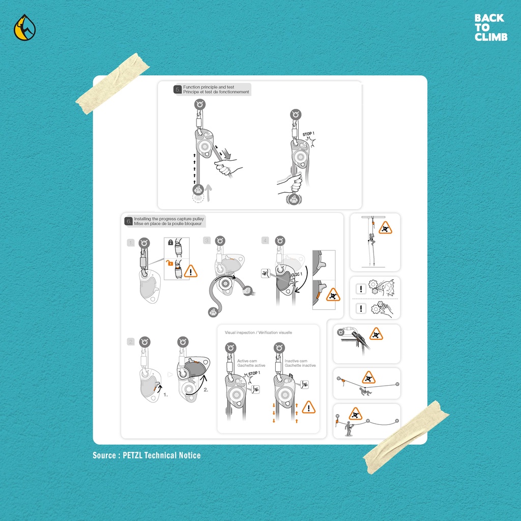 Petzl Pro Traxion Safety Work Climbing Industry