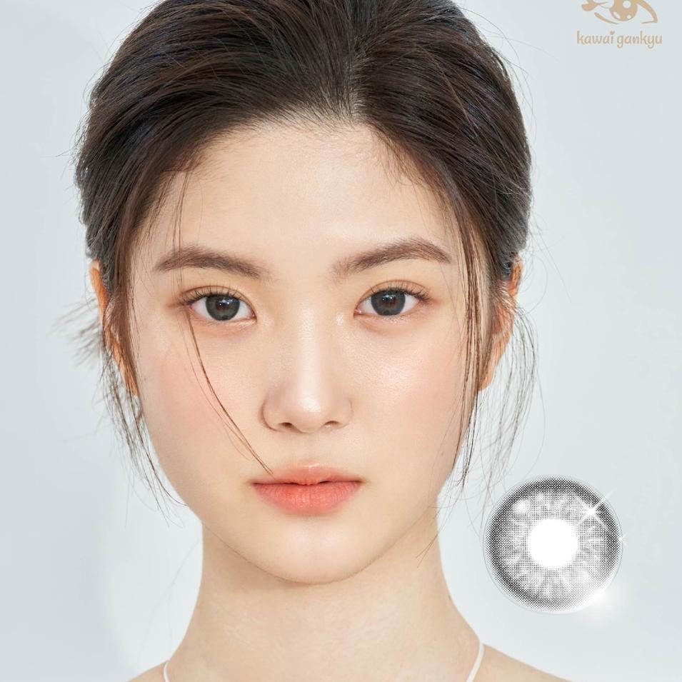 Siap Kirim Kawai Gankyu Softlens - Voxie Miranda Gray