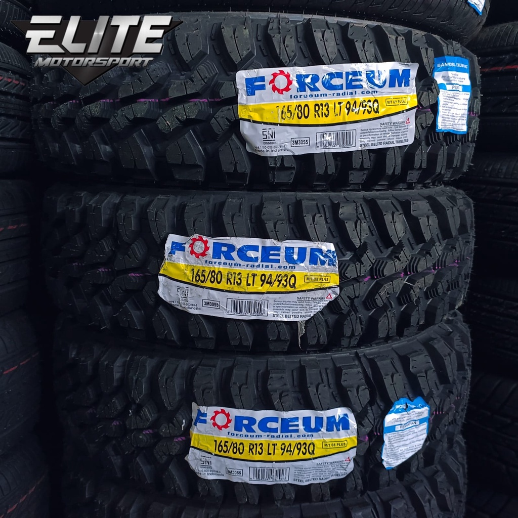 Ban lapangan Mobil Pickup Grandmax Ukuran 165 80 R13 Ban Forceum MT