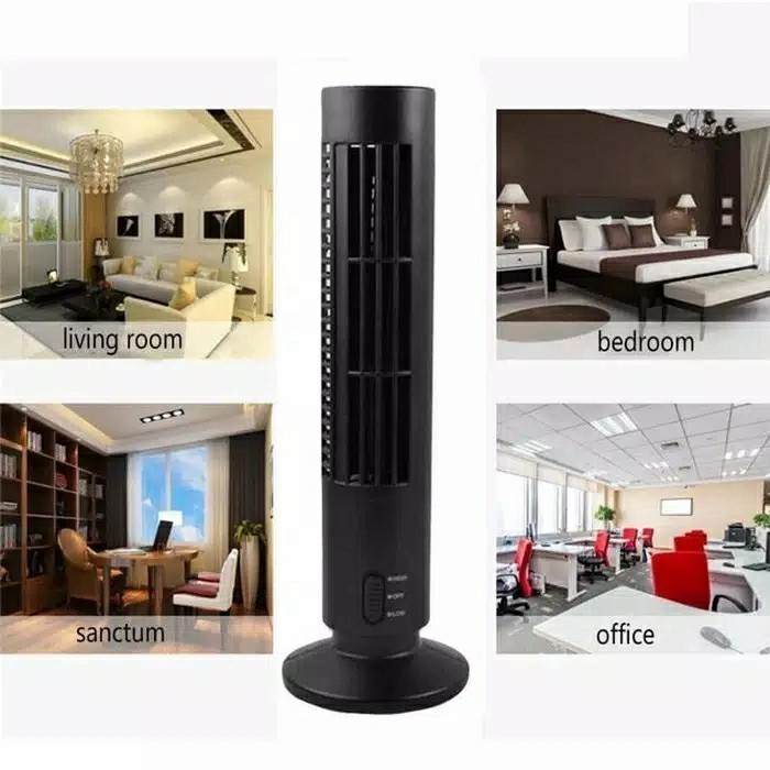 barokah gamis FAMIO USB LEAFLESS ULTRA QUITE TOWER FAN