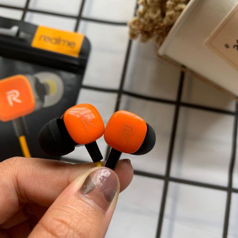 earphone realme buds r80 extra bass hf headset handsfree roxy