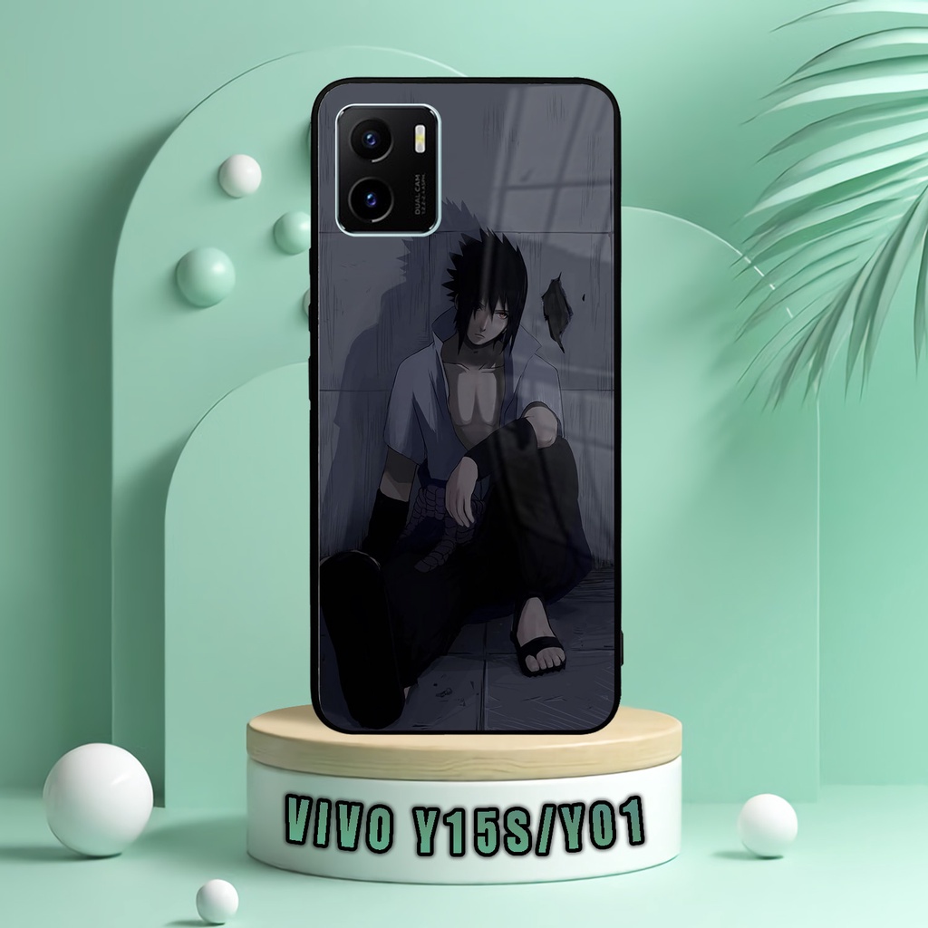(SV73) Case Kilau Vivo Y15S/Y01 | Y15S | Y01 | Casing Hp Vivo | Pelindung Smartphone | Motif Anime S