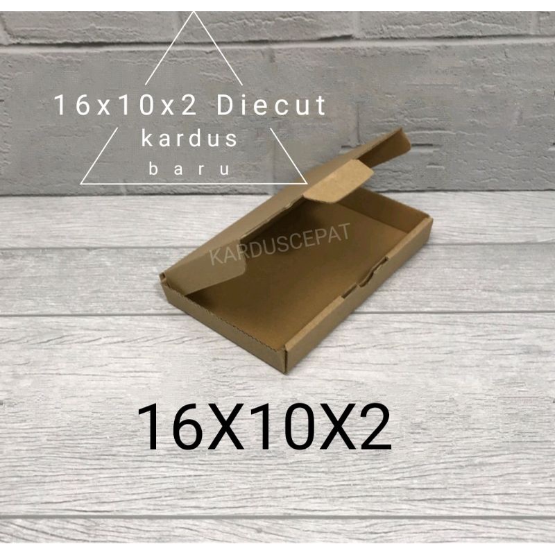 

KARDUS KARTON / KOTAK PIZZA DIECUT Uk. 16x10x2 CM