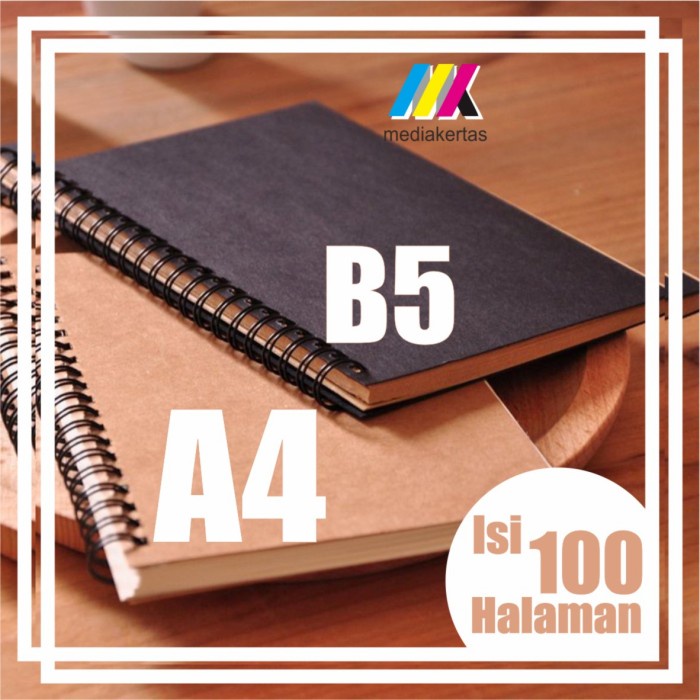 

Hadir Sketchbook A4 Polos Sketchbook B5 Polos Sepiral Sketch Book Catatan Trendi