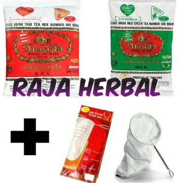 

✨STAR✨ Thai Tea Original 400gr / Thai Green Tea 200gr/ Saringan Teh !!!