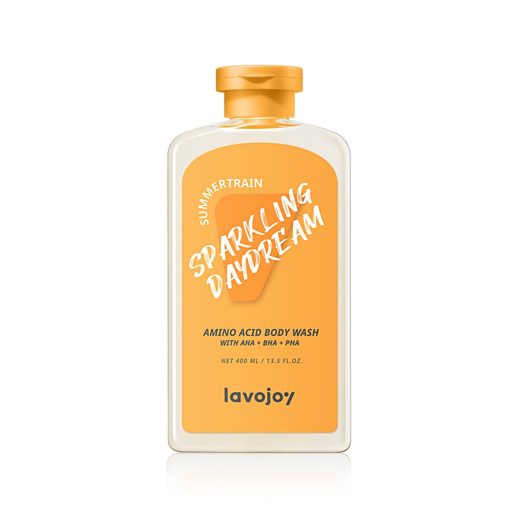 LVJ lavojoy Sparkling Daydream Body Wash Summertrain | Sabun Mandi | AHA | Rosemary | Sabun Jerawat