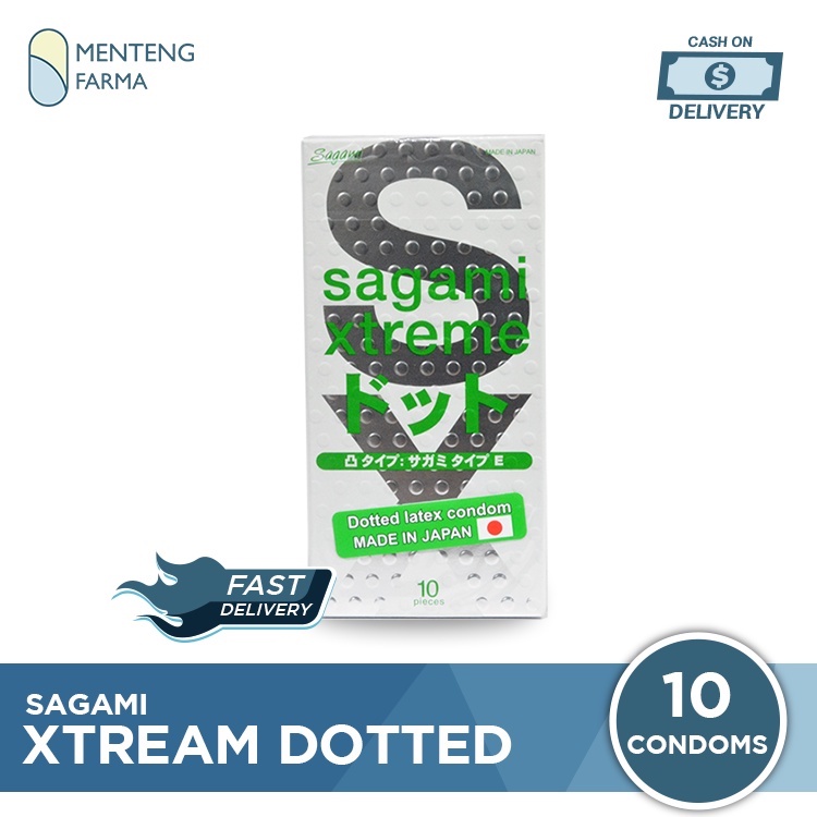 Kondom Sagami Xtreme Dotted - Isi 10