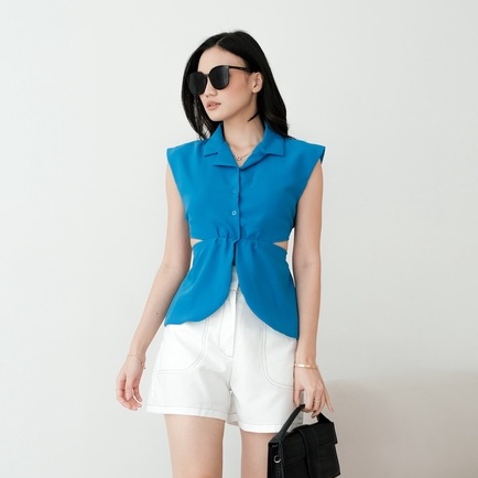 [TAVIA] MARGARET TOP / BLOUSE WANITA / ATASAN WANITA