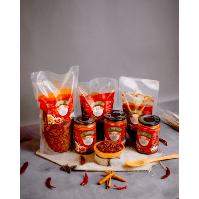 

Chili Oil ( REMPAH )Ekonomis 250 Gram Pouch | OPIFUN CULINARY