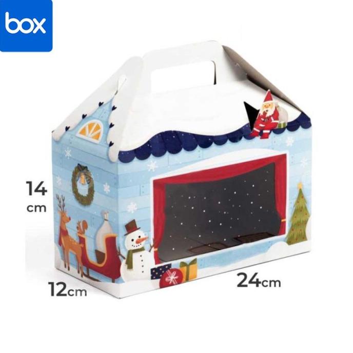 

;&;&;&;&] Box Jinjing Natal Kardus Packaging Isi 6 Toples 250gr Dus Jar Kuker