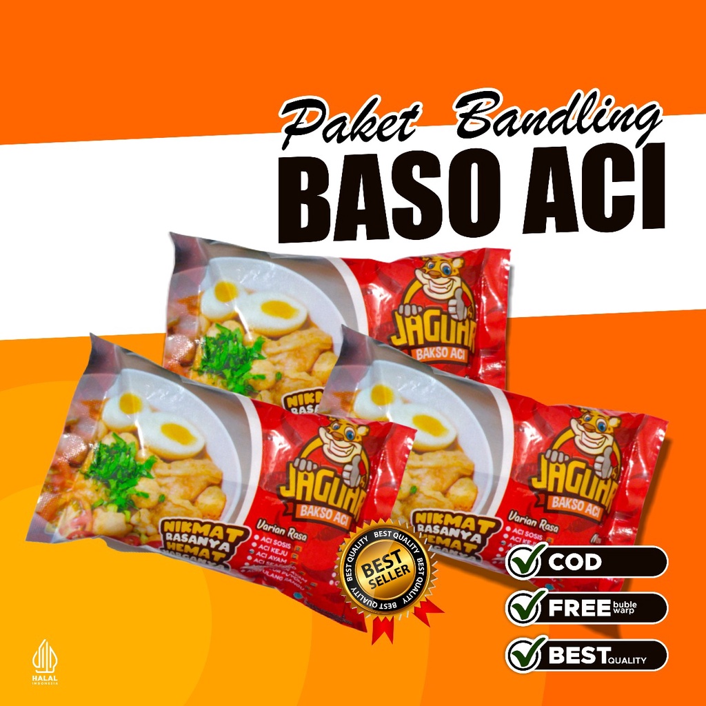 Jual Paket Bundling Baso Aci Boci Jaguar Shopee Indonesia