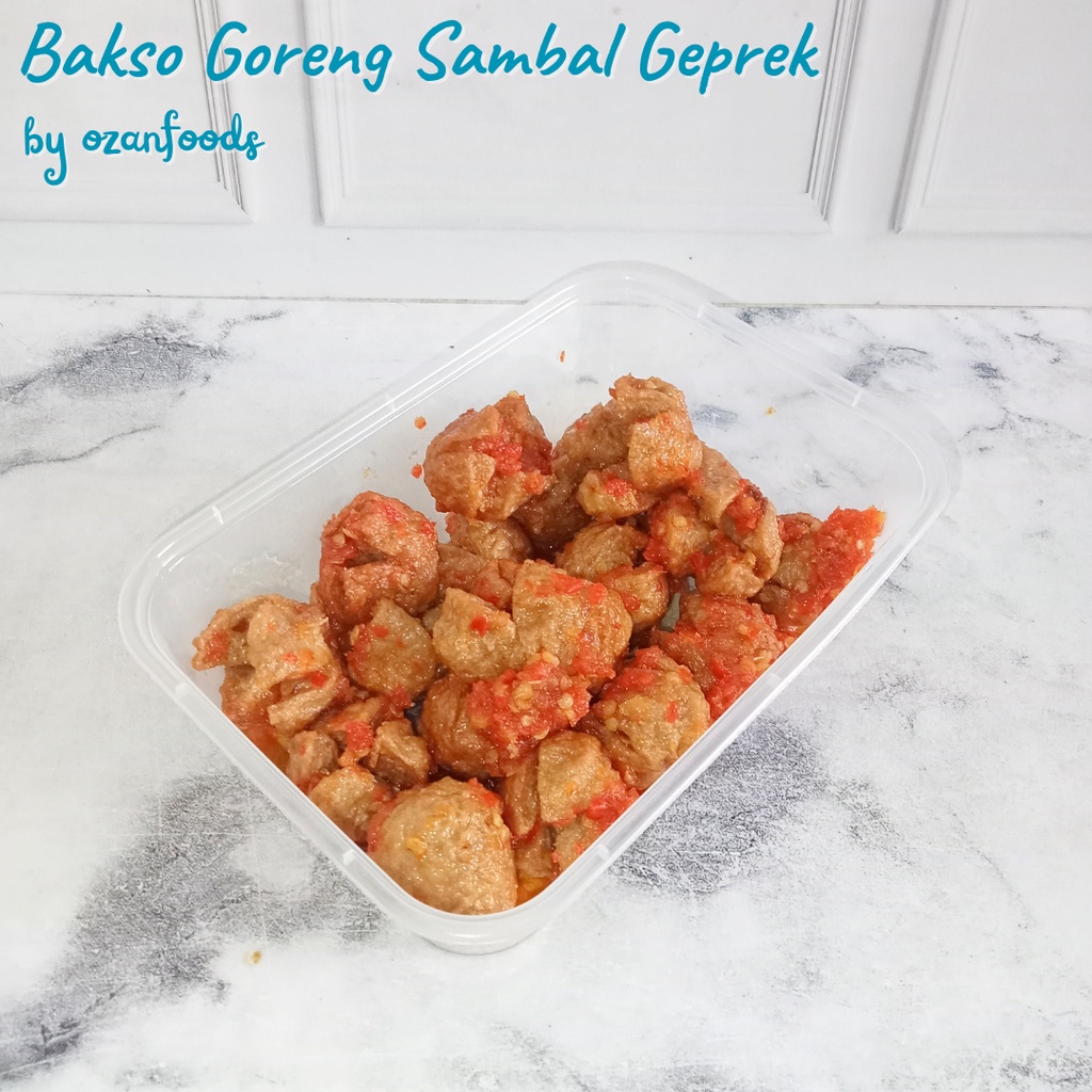 

Bakso Goreng Sambal Geprek