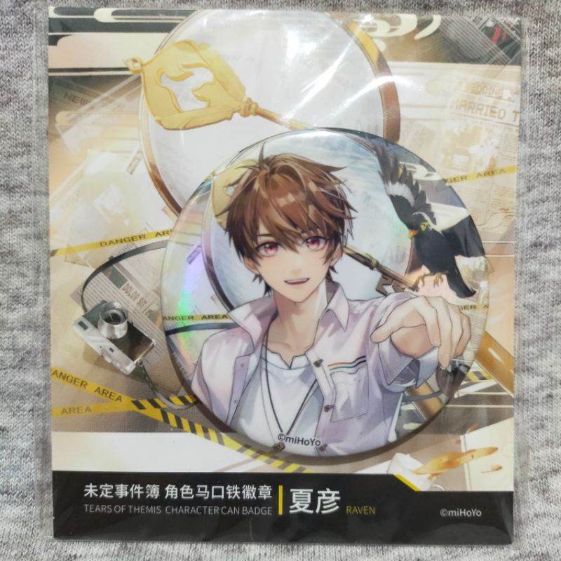 Tears of Themis Character Can Badge - Luke