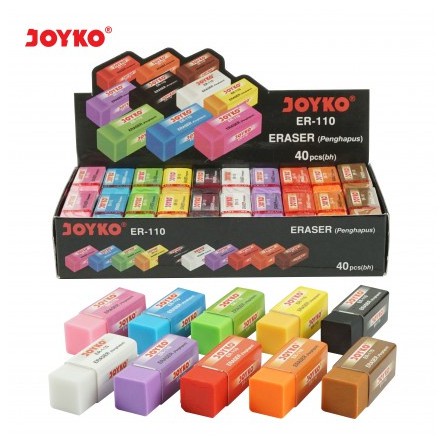 Joyko Penghapus ER-110 warna warni/eraser