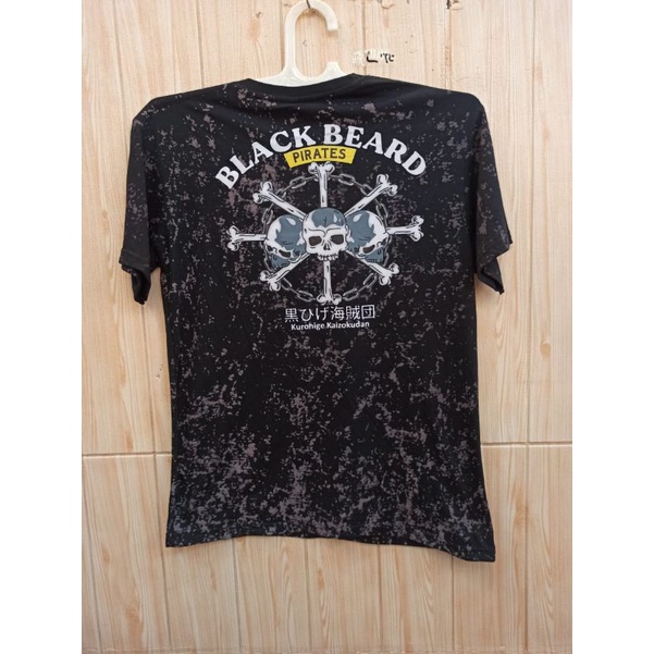 KAOS DISTRO MURAH UNISEX TERBARU BLACK BEARD