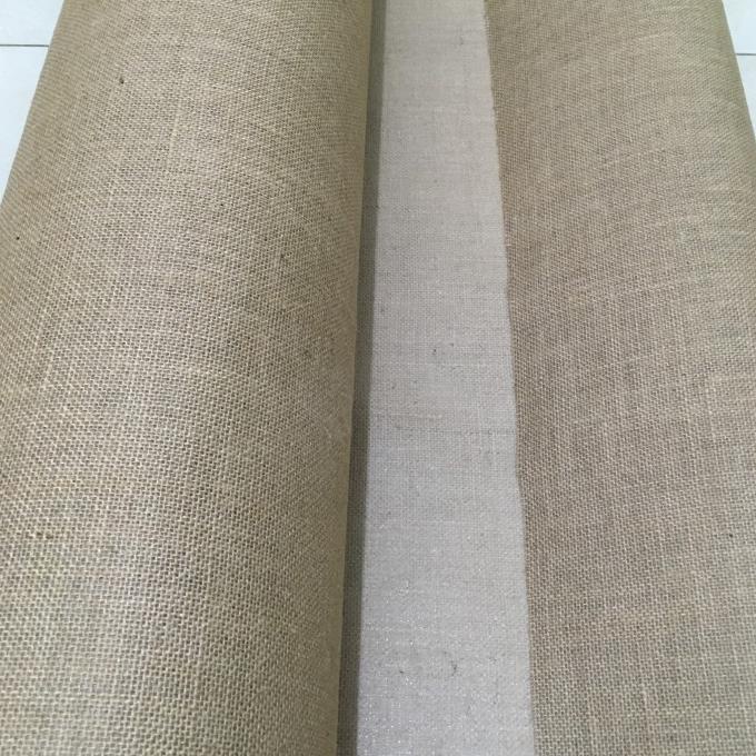 Laminated Jute Burlap Kain Goni Natural Laminasi Premium Lebar 160 cm