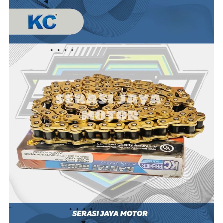 KCP RANTAI RODA KC GOLD 428HG-108L-112L-120L-128-140L