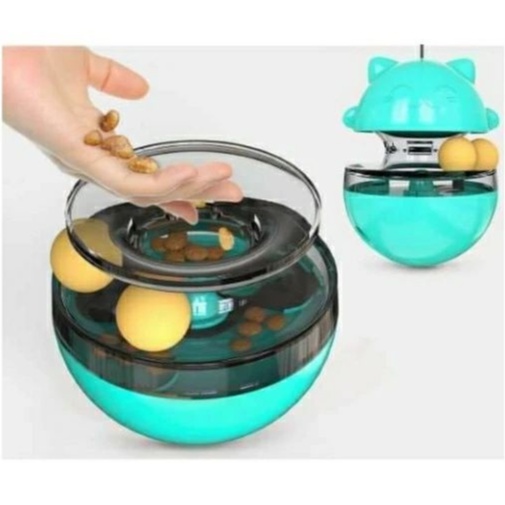 Noona Turnable Egg Toys With Ball / Mainan Hewan Kucing Goyang