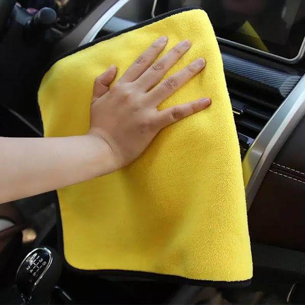 Lap microfiber ukuran besar untuk membersihkan mobil interior&eksterior