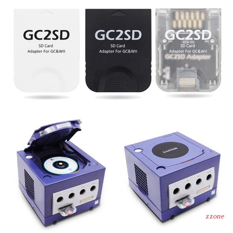 Zzz GC2SD Memory Card Reader Digital Untuk Konsol Game GC