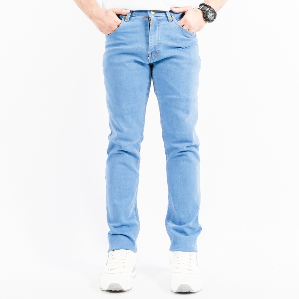 Gizmo Denim Pants Slimfit Blue Bleach