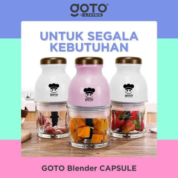 Goto Blender Capsule Cutter Quatre Kapsul Mini Serbaguna