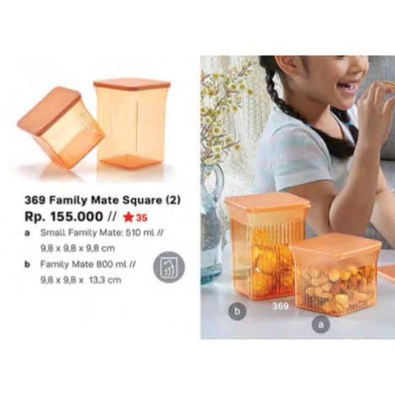 Toples Tupperware / Family mate