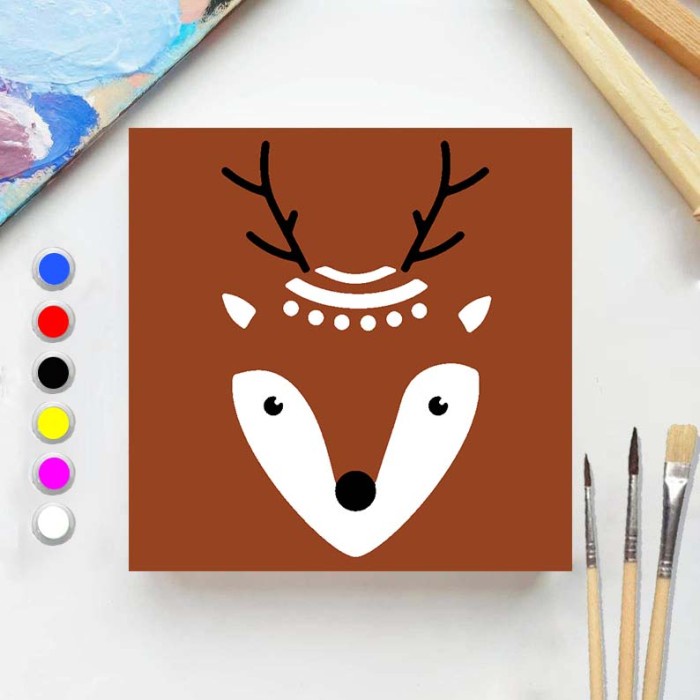 

Spesial Paint By Number Animal Chick 20X20 Wooden Painting Kit/Set Melukis Terlaris
