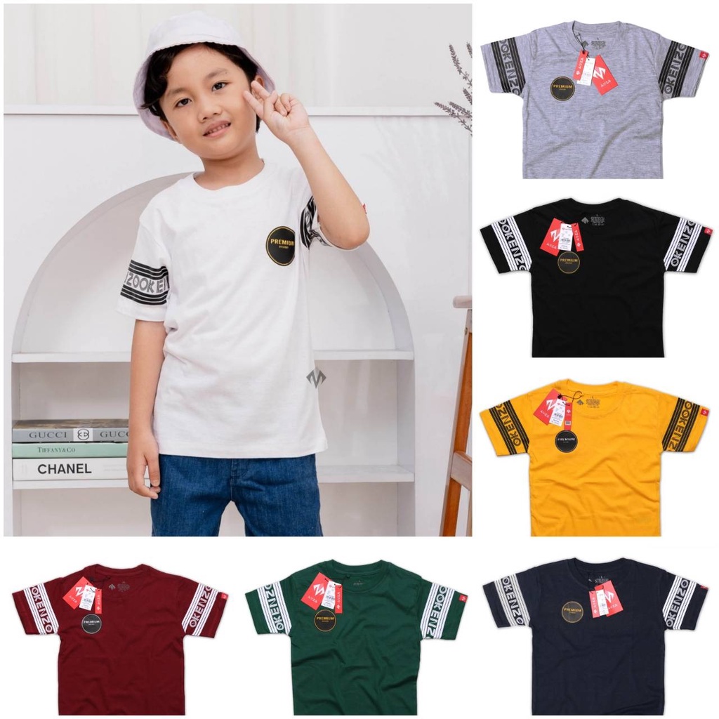 Baju kaos anak kaos distro anak cowok brand series terlaris  bandung Abadigrosir