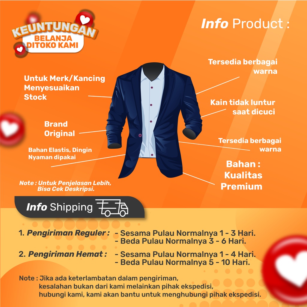 BLAZER ATASAN PRIA COWOK KEREN CASUAL UNTUK NGEBAND DAN KONDANGAN WARNA SOFT BLUE LENGAN PANJANG