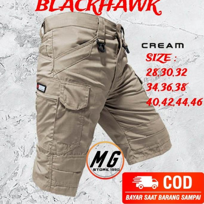 CELANA PENDEK TACTICAL BLACKHAWK CARGO PRIA LAKI-LAKI WANITA
