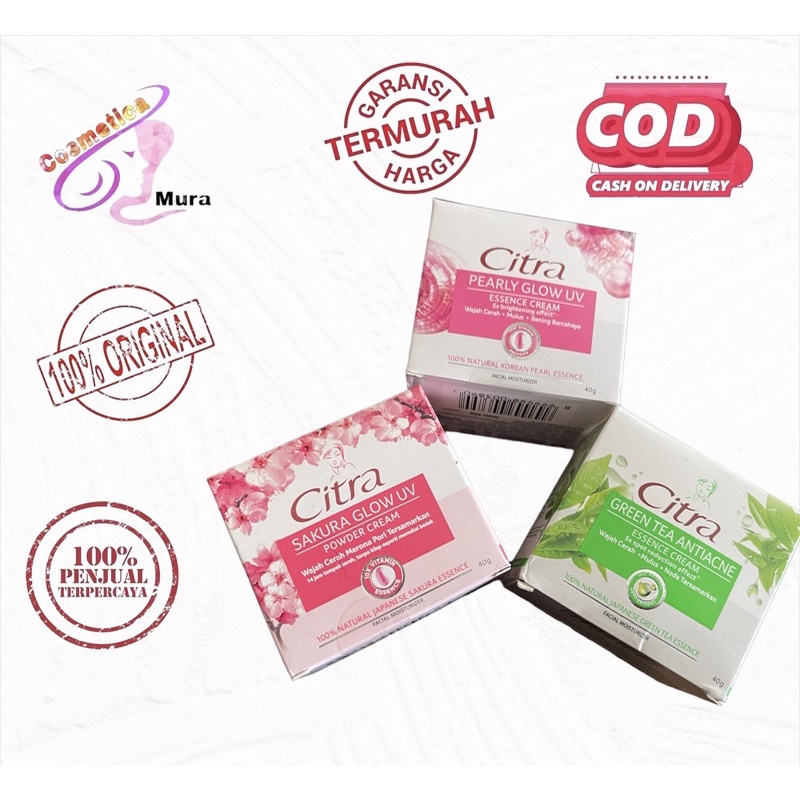 citra cream wajah bpom || citra essence cream sakura glow || citra cream powdery essence || citra cream anti acne essence