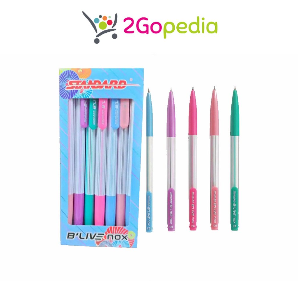 

Pulpen B'live Nox 0.3 Hitam Standard Grosir Murah Atk
