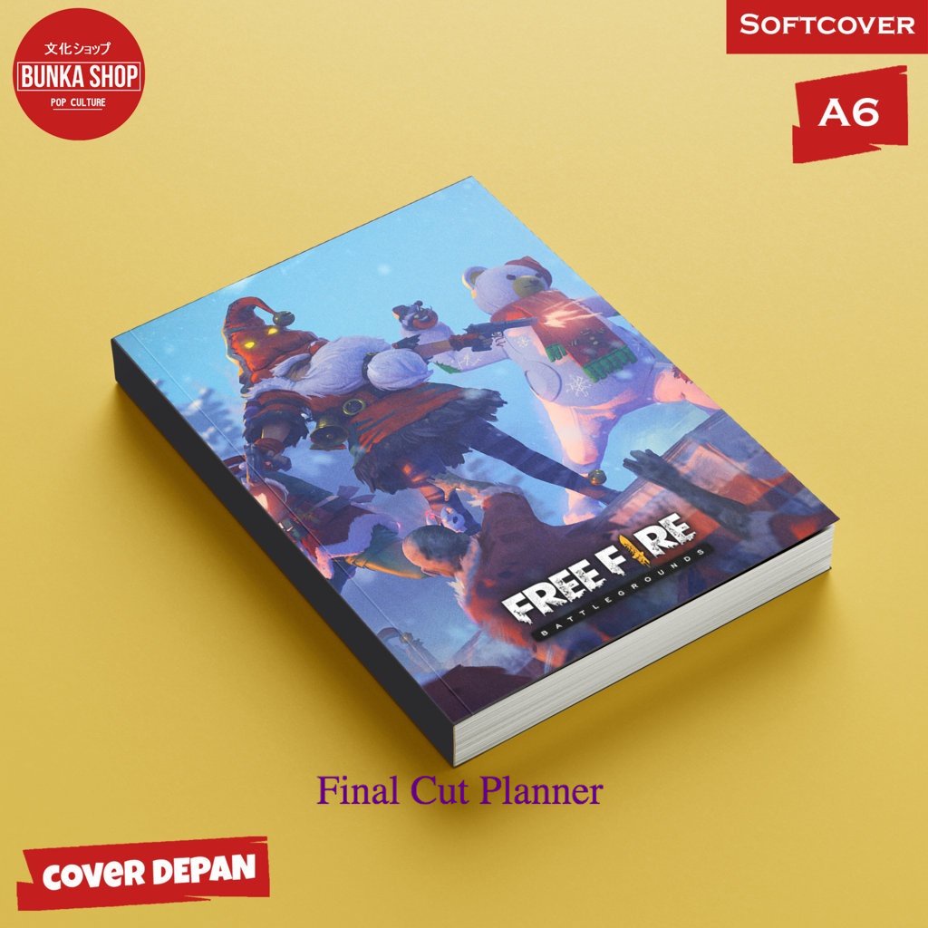 

Pocket Note Free Fire Winter Event 2 Softcover A6 Buku Tulis Catatan Notes Agenda Planner Jurnal .