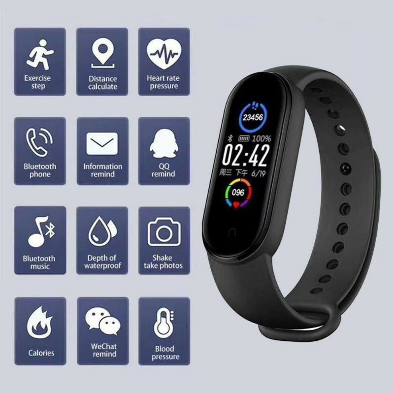 Jam Tangan Smartband M5 Bracellet