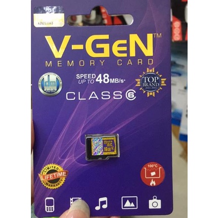 Ready Promo Memori memory Vgen 4gb 8gb 16gb 32gb original / micro SD card V-Gen original garansi life time