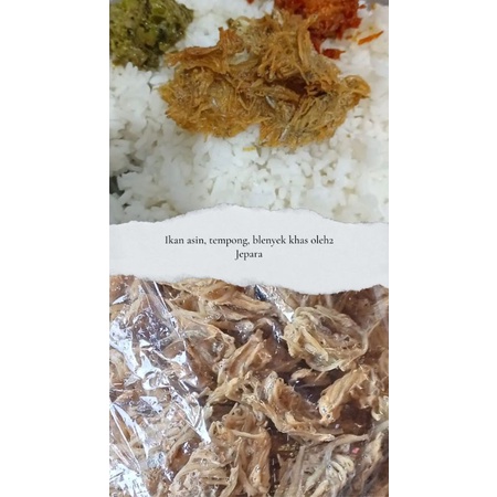 

ikan asin / tempong / blenyek (khas Jepara)