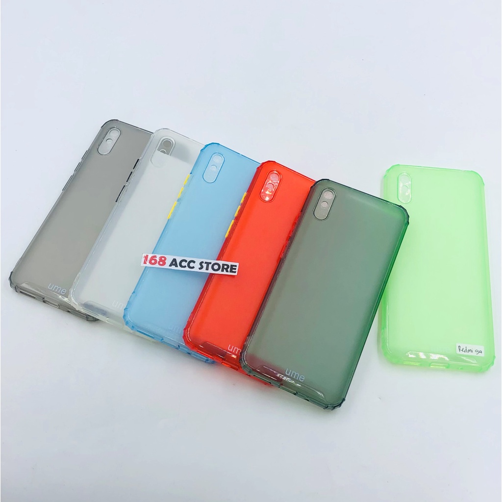 SILIKON XIAOMI REDMI 9A CASE WARNA / SOFT CASE REDMI 9A UME RAINBOW