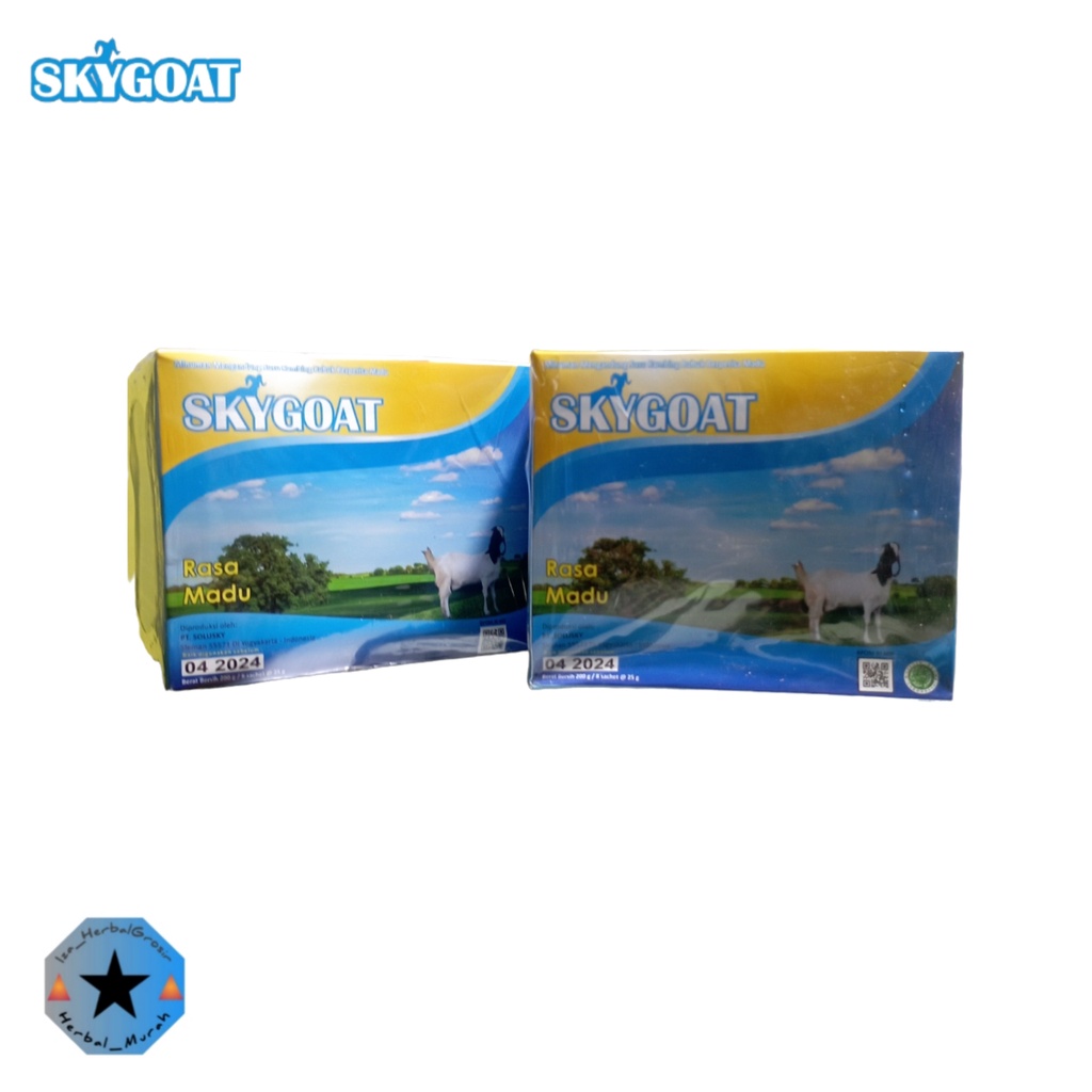 

Skygoat Susu Kambing Bubuk Etawa Murni Original Vanilla/Cokelat/ Susu Kambing Madu Propolis Solusi Atasi Masalah Pernapasan / Asma / Kolesterol Tinggi