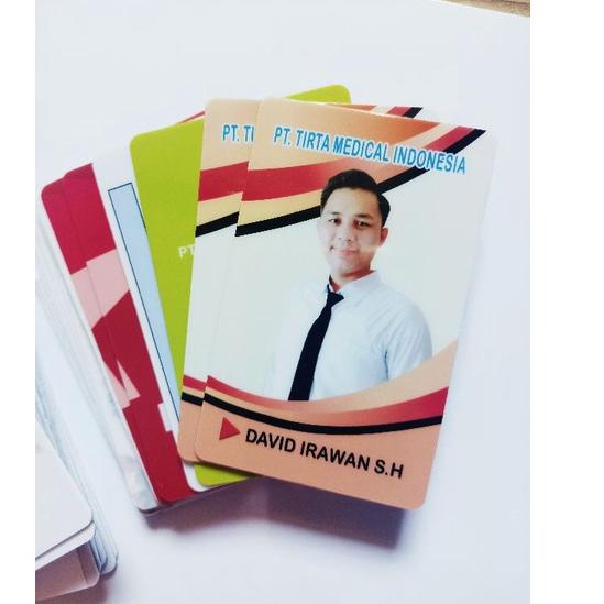 

COD CETAK ID CARD Pegawai / KARTU NAMA / MEMBER CARD / VISITOR CARD / KARTU ANGGOTA / KTA / KTM / KARTU PELAJAR CUSTOME SATUAN ☁