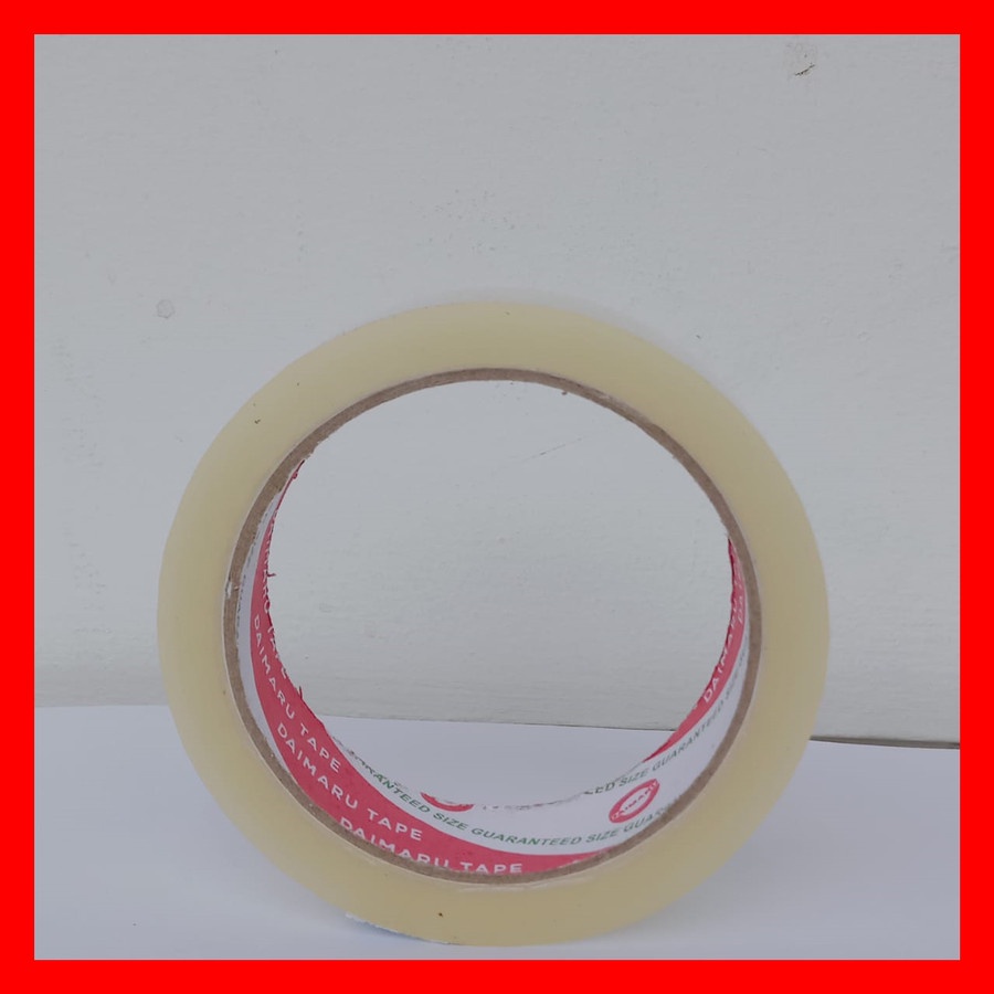 

TERMURAH Lakban /Selotip DAIMARU 1 Inch x 72 Yard Packing