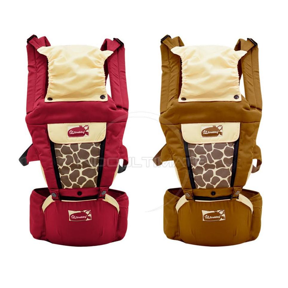 6in1 Way Hipseat Gendongan Duduk + Penutup Kepala SNOBBY BY-552 Gendongan Depan Gendongan Anak Bayi 
