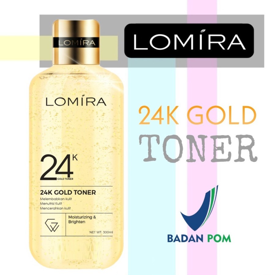 LOMIRA 24K GOLD TONER - 300ml