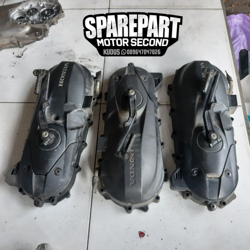 BLOK BLOCK BAK CVT TUTUP MESIN KIRI NEW BEAT FI ESP SCOOPY Fi BEAT STREET BEAT POP VARIO 110 FI LED 