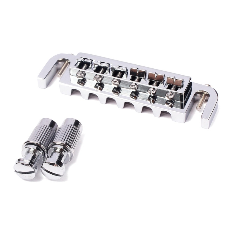 Bridge Tailpiece Wraparound Adjustable Untuk Gitar