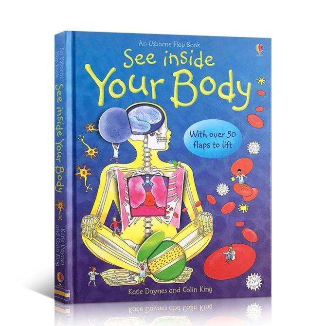 

Promo Buku Usborne Book See Inside Your Body Edukasi Tubuh
