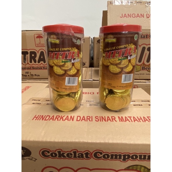 

Mitra Cokelat Coin 70 (4 toples)